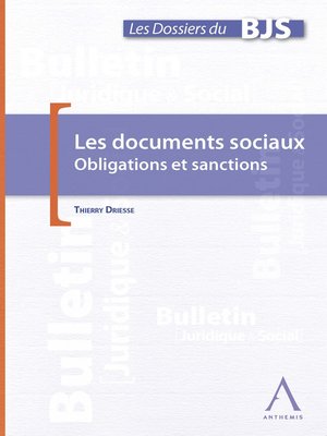 cover image of Les documents sociaux dans l'entreprise